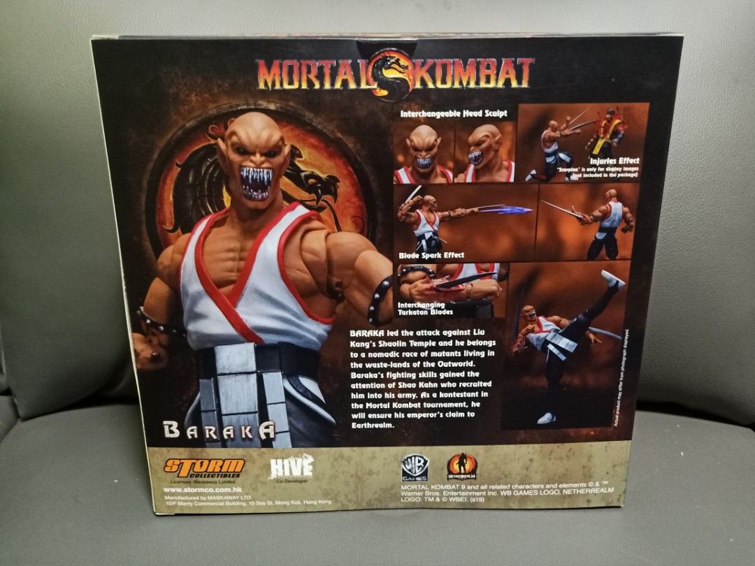 Storm Collectibles Mortal Kombat - Baraka 1/12 Figure Toy Buy on