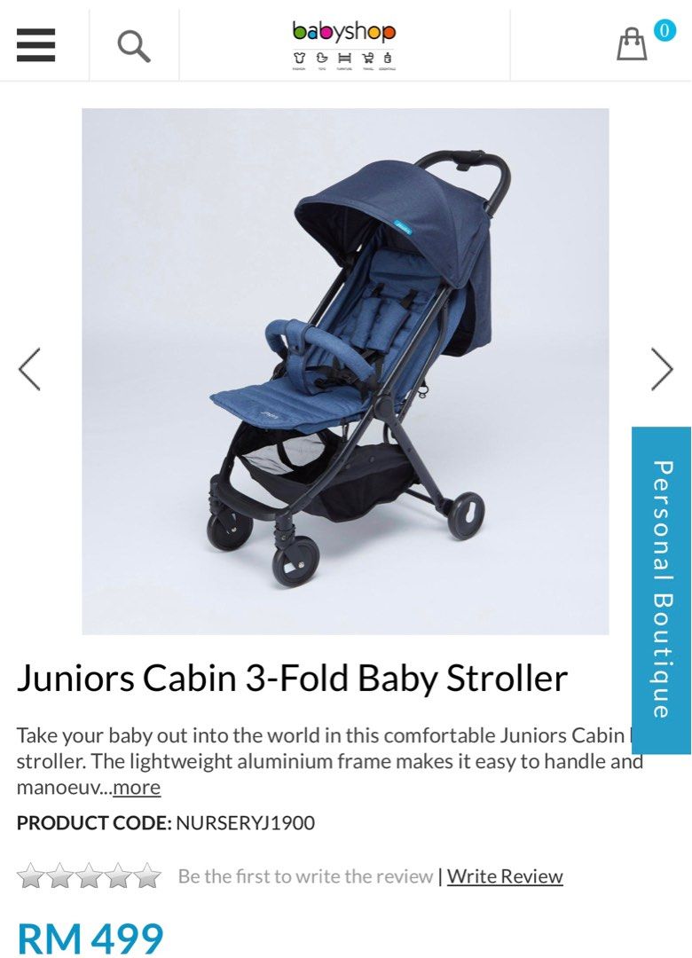 3 hotsell fold stroller