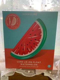Sunnylife lie-on watermelon float