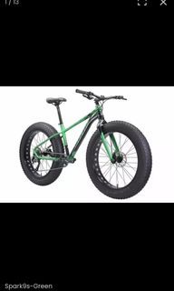sunpeed spark 9s fat bike for sale (freebies included)