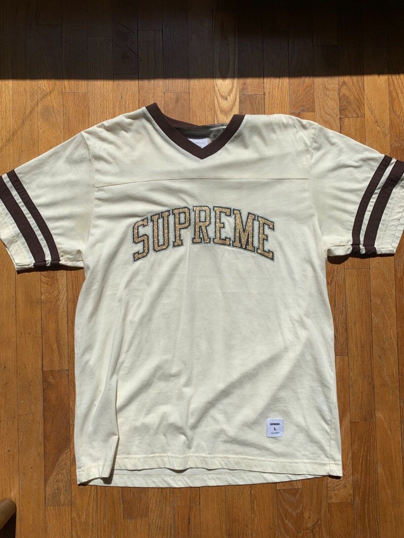 Supreme, Shorts, Supreme Glitter Arc Football Jersey