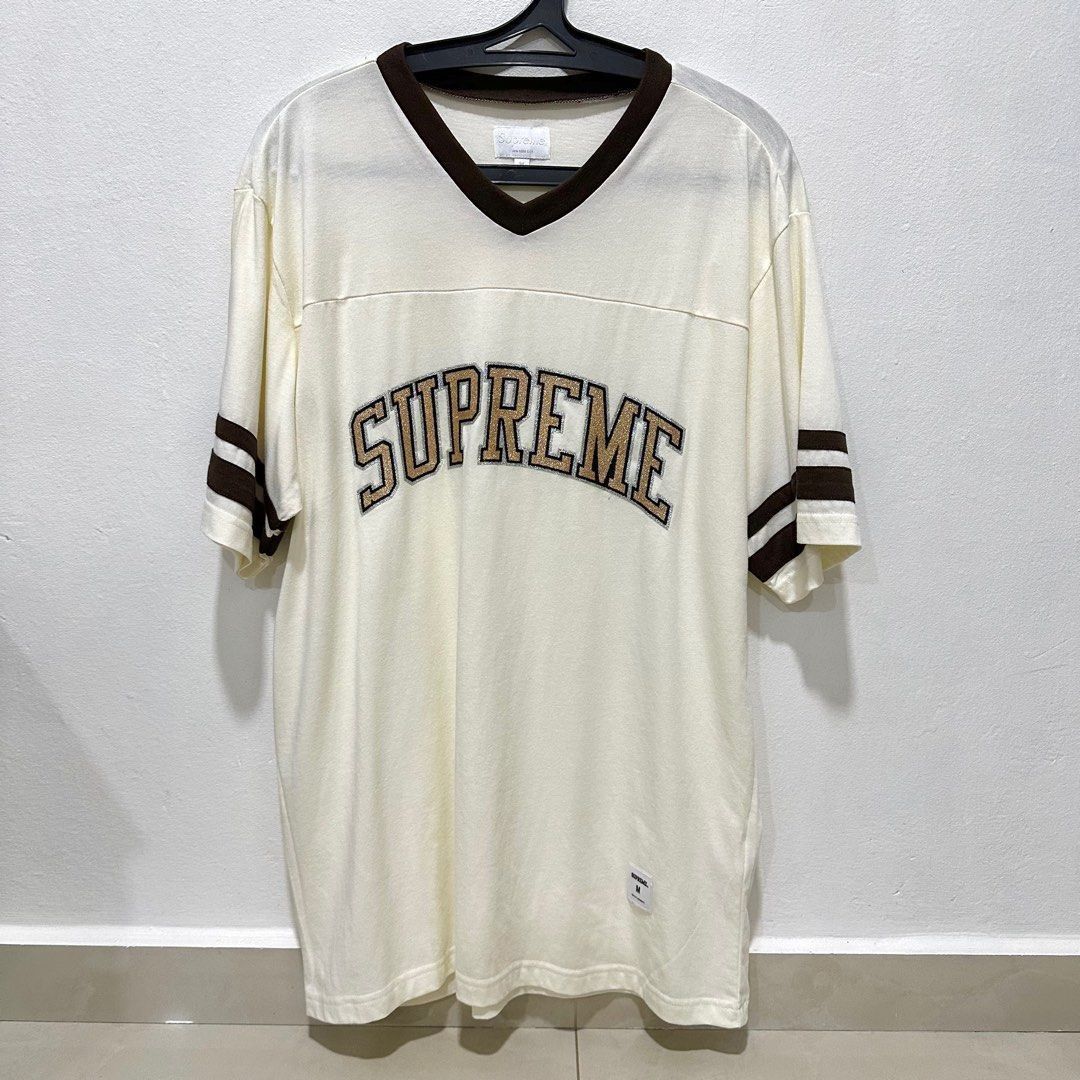 Supreme glitter arc football top outlet