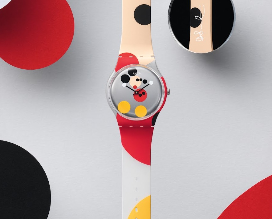 Swatch Mirror Spot Mickey Damien Hirst Limited Edition Men s