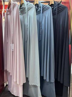 Telekung Travel Uniqlo Airism Flair Aria