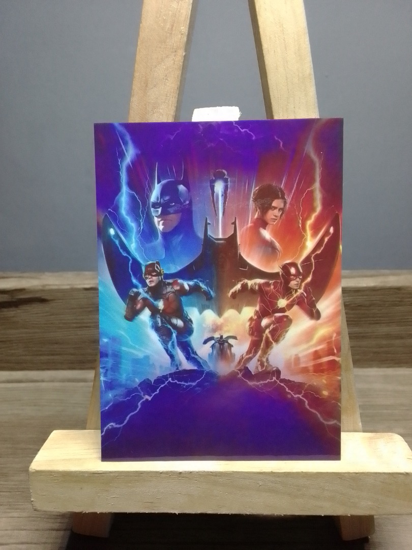 THE FLASH 2023 FAN CARD - CUSTOM, Hobbies & Toys, Memorabilia ...