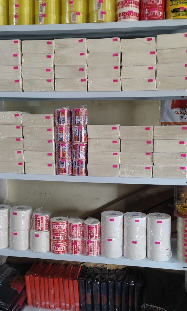 Thermal Waybill Sticker A6 500 sheets (Category: Stationery & School Supplies) located in Manila. Submitted by rara_zyieyael (Listing ID 1257122411, Image 1). Description: onhand.