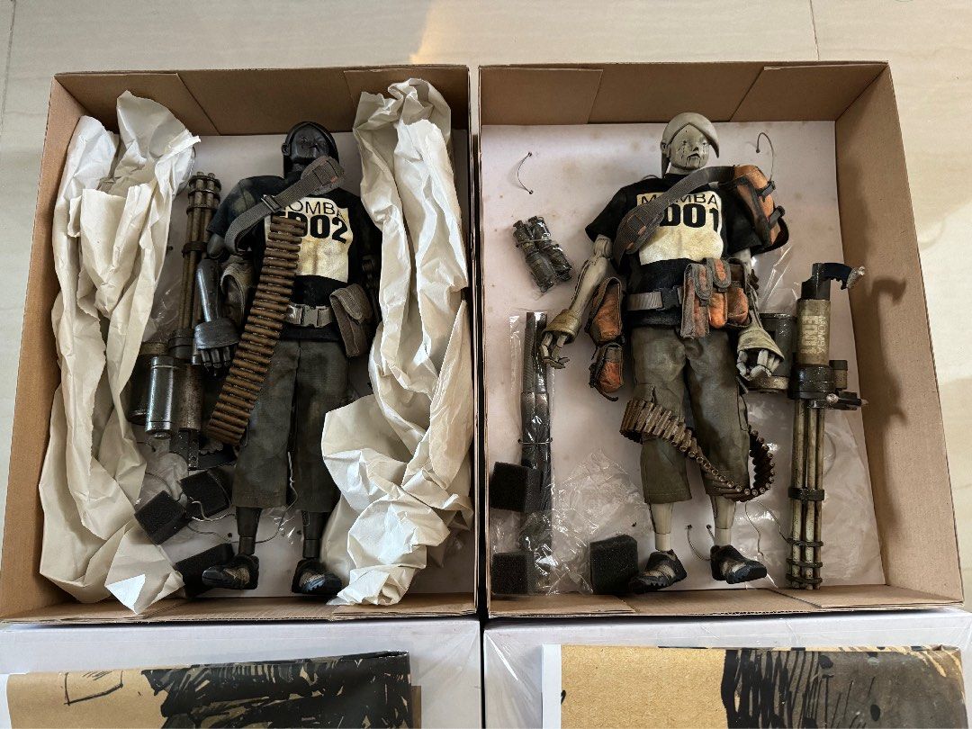 threeA momba edo 001 TOMORROW KING フィギュア EDO TK 2 Pack Tomorrow Kings by ThreeA - Spec Fiction Shop