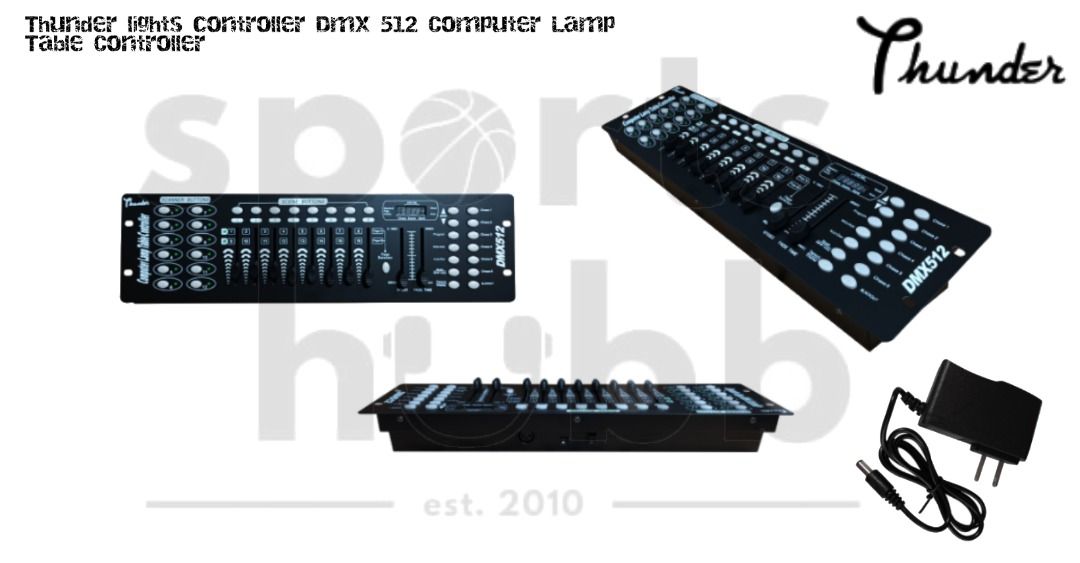 Thunder lights controller Dmx 512 Computer Lamp Table Controller, Audio