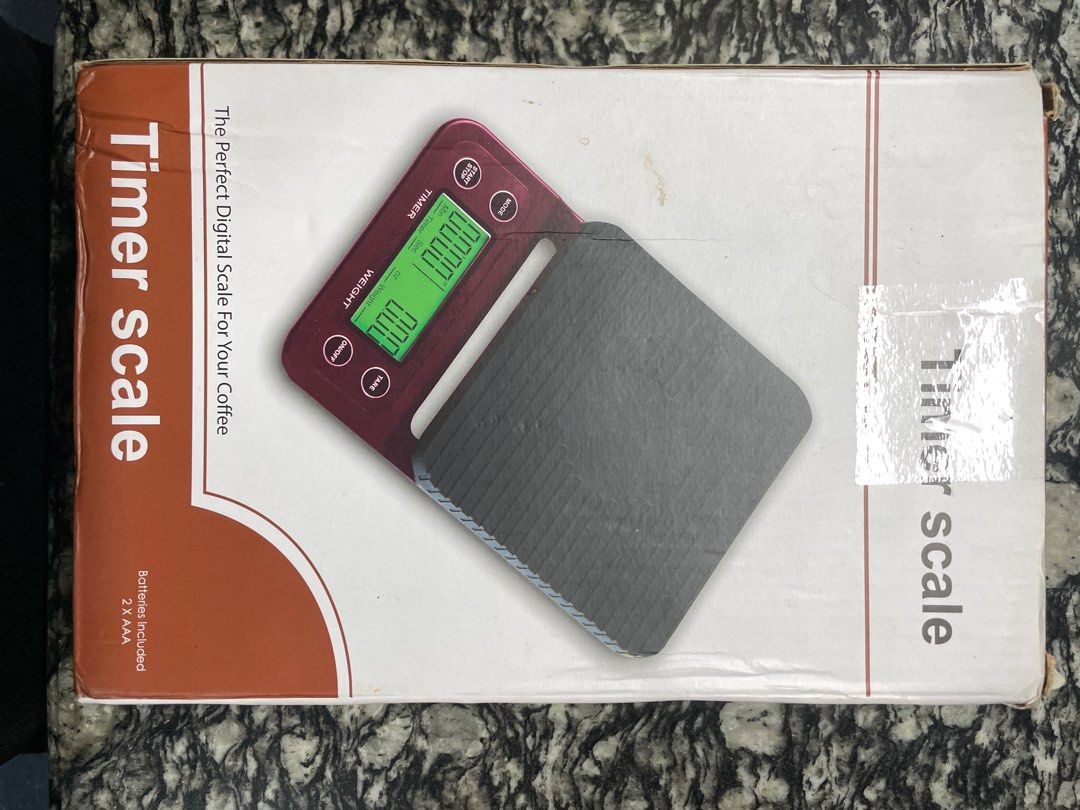 Timer Scale (Category: Coffee & Tea Tableware) located in Quezon City. Submitted by weeklydeclutter (Listing ID 1257065723, Image 3). Description: - Barely used - Good as new RFS: Decluttering.