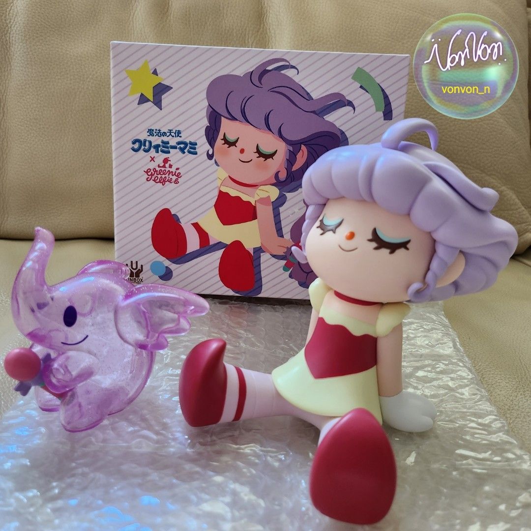 UNBOX クリィミーマミ GREENIE & ELFIE フィギュア 魔法の天使クリィミーマミ GREENIE & ELFIE フィギュア - クリア