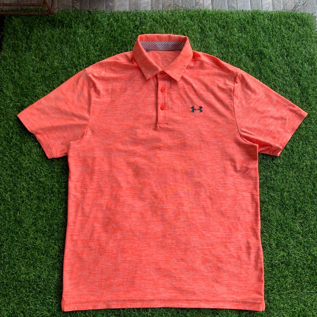 Under Armour Golf Shirt baju Golf Pria Kaos Golf original