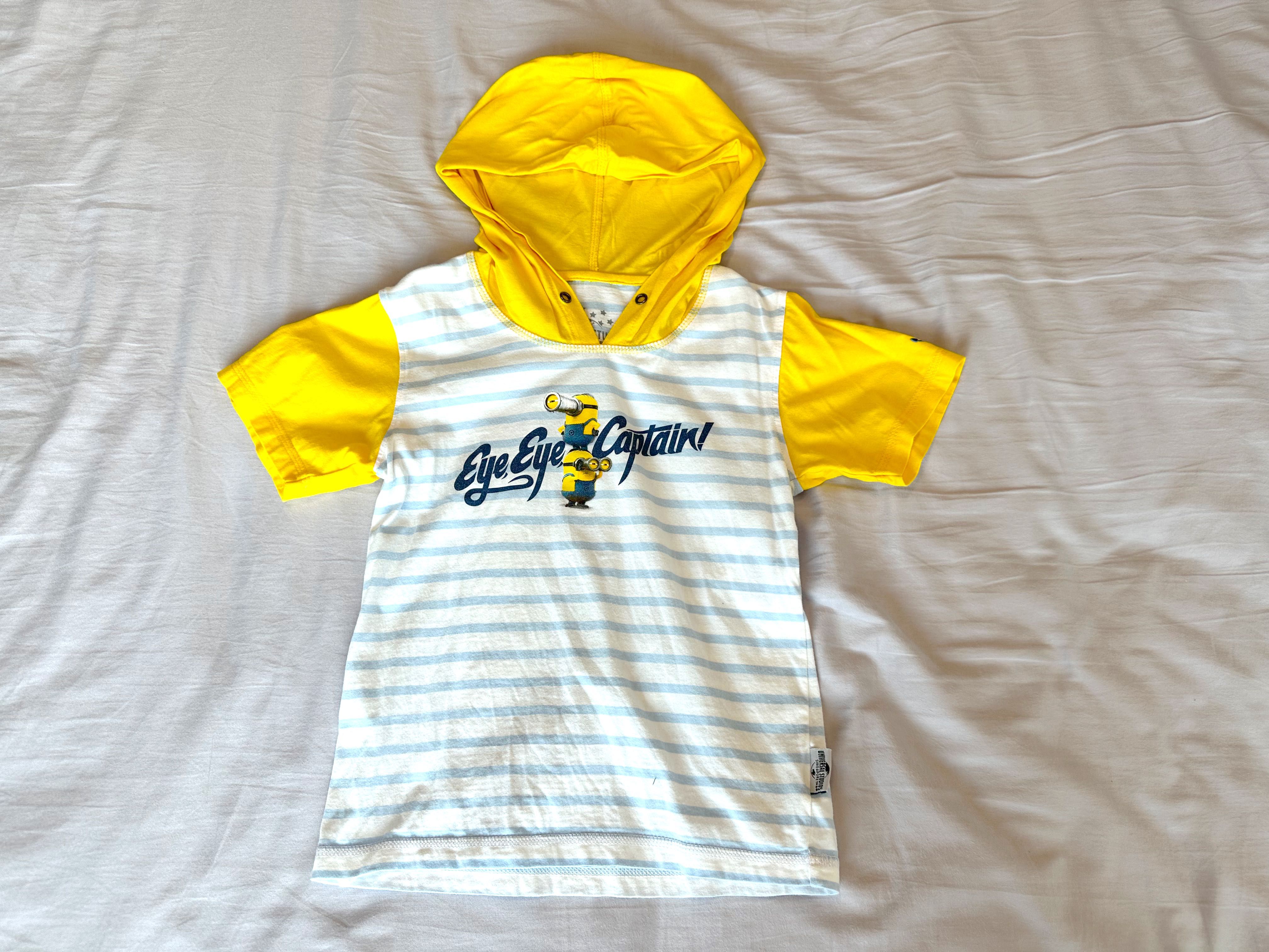 Universal Studio Minions shirt sleeves hoodie T shirt size S