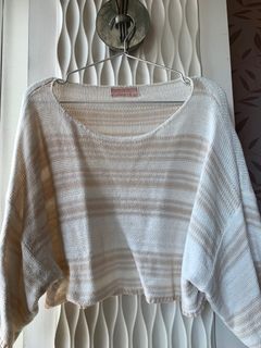 UO｜Urban Outfitter 針織短版上衣 Atlantic Dolman Cropped Sweater