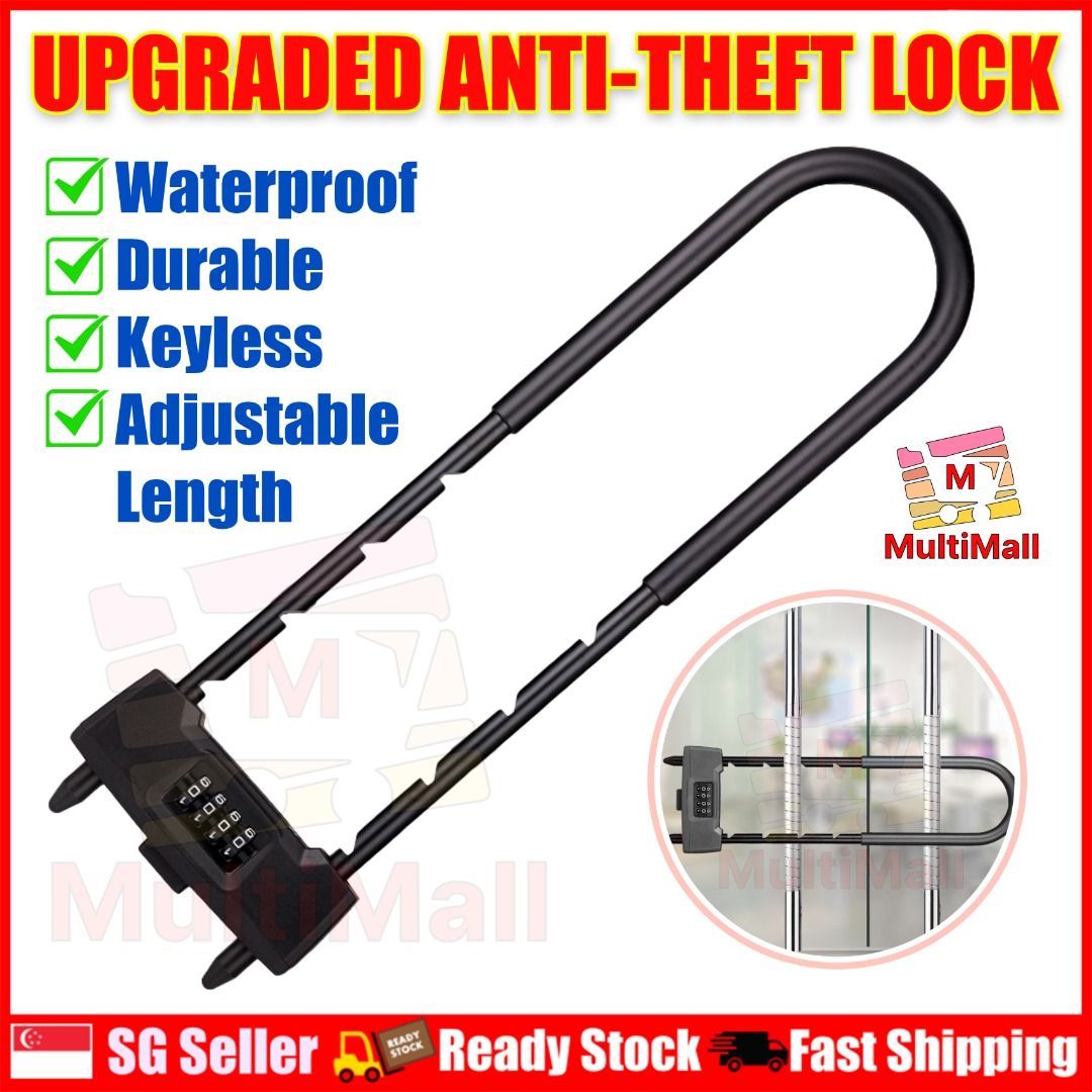 Adjustable u lock shop