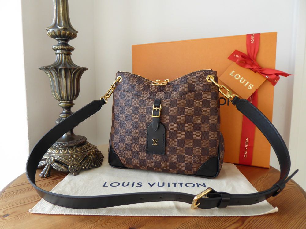Preloved authentic Louis Vuitton Lv odeon pm Damier ebene sling bag,  Luxury, Bags & Wallets on Carousell