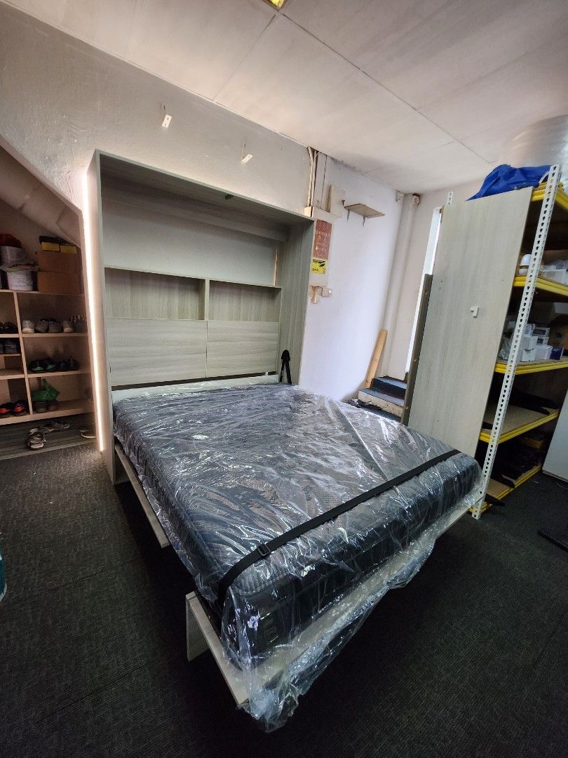 Used wall new arrivals bed