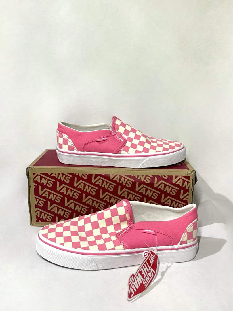Strawberry 2025 checkered vans
