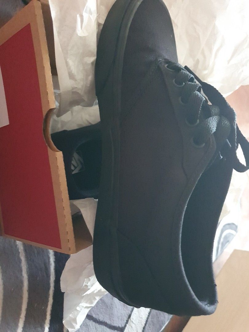 All black vans style cheap