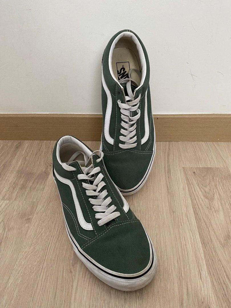 Dark green sales vans womens