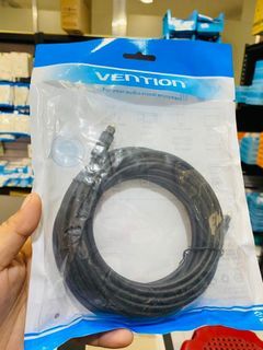 Vention 5M Optical Fiber Audio Cable Black BAEBJ