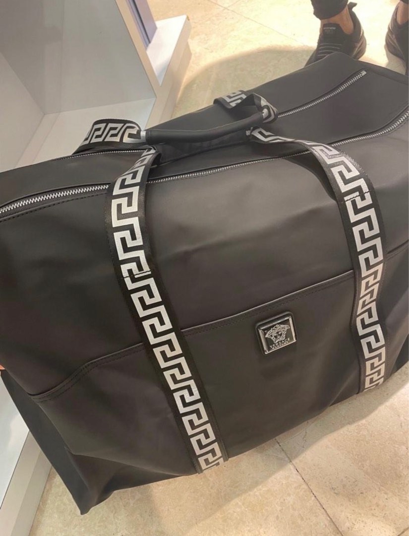 Versace mens sales travel bag