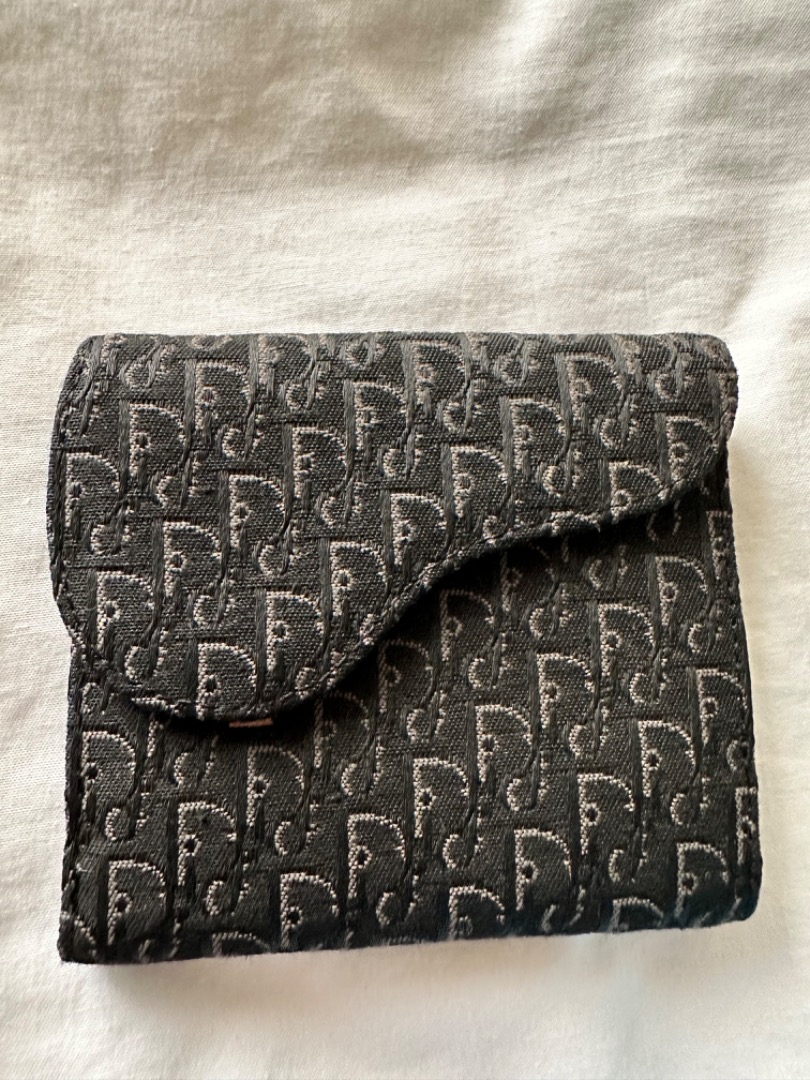 Vintage Dior Wallet, Luxury, Bags & Wallets on Carousell