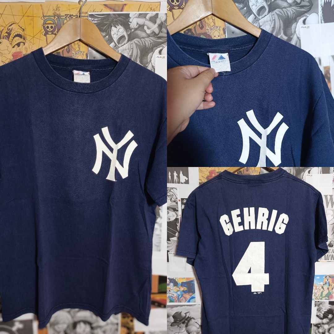 Majestic NY Yankees Jersey, Men's Fashion, Tops & Sets, Tshirts & Polo  Shirts on Carousell