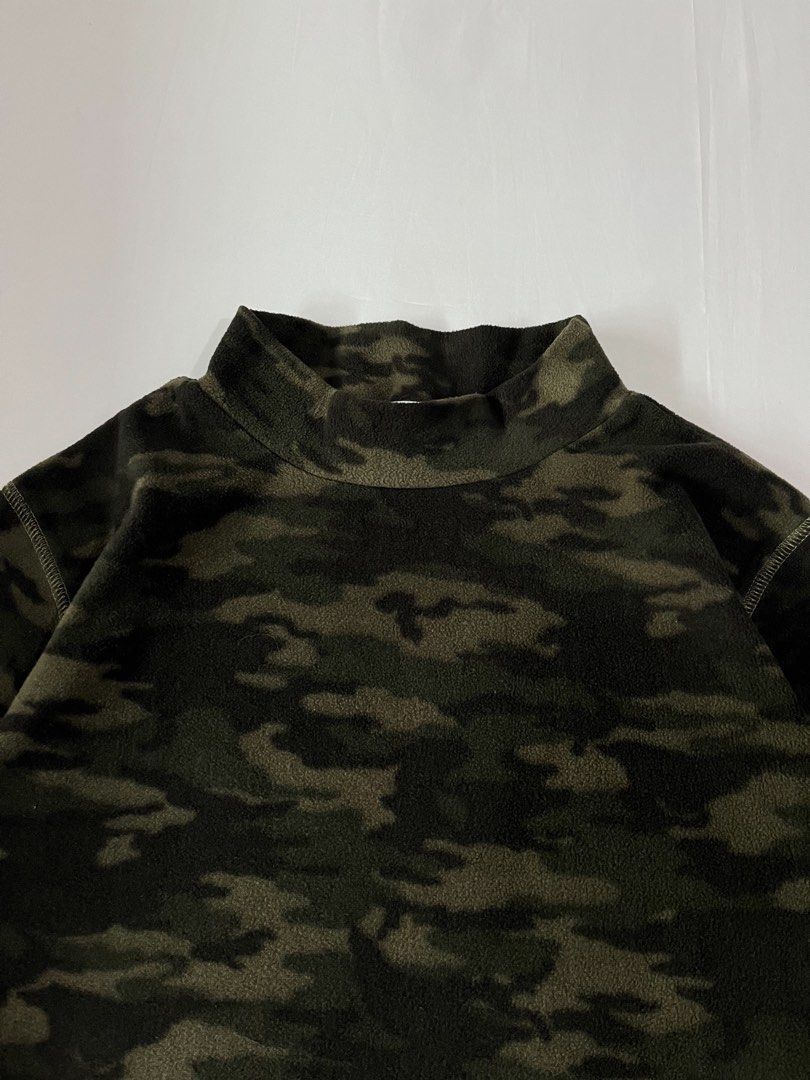 Camo mock turtleneck online