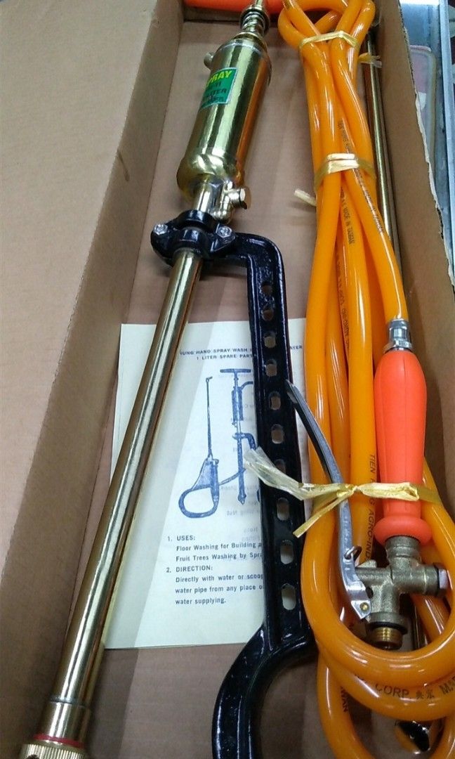 Washout Sprayer (Category: Construction Tools & Equipment) located in Manila. Submitted by cloudcar (Listing ID 1257092375, Image 3). Description: Tien Hung Washout Sprayer 1-liter New (Taiwan ).
