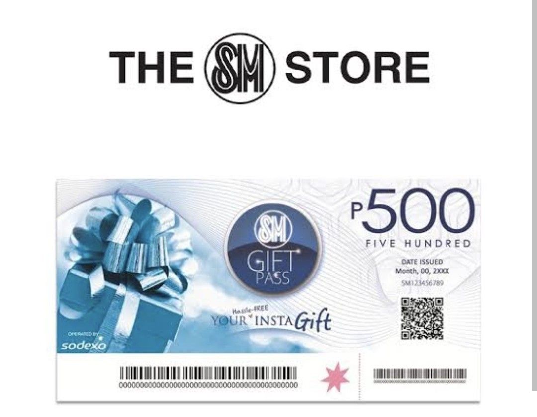 Sedexo premium pass and sm gift pass, Tickets & Vouchers, Store Credits on  Carousell