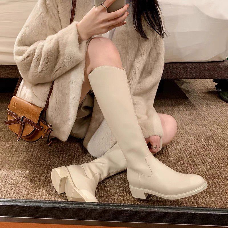 White cream boots on sale