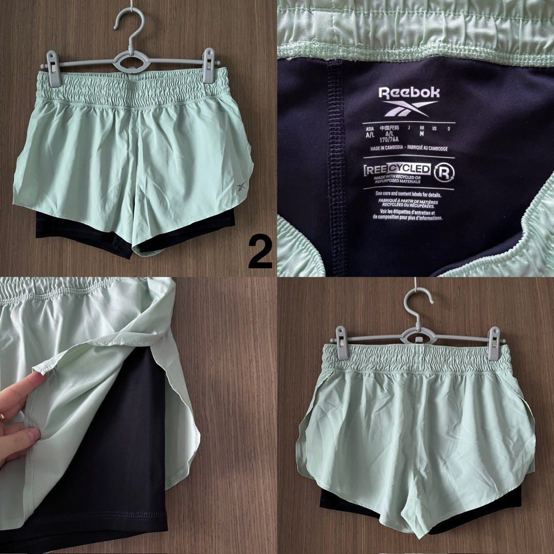 Decathlon pantaloncini reebok sale