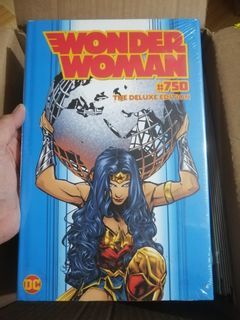 WONDER WOMAN #750 THE DELUXE EDITION HARDCOVER