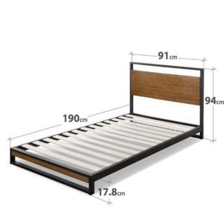 Wooden Single sized Bed Frame