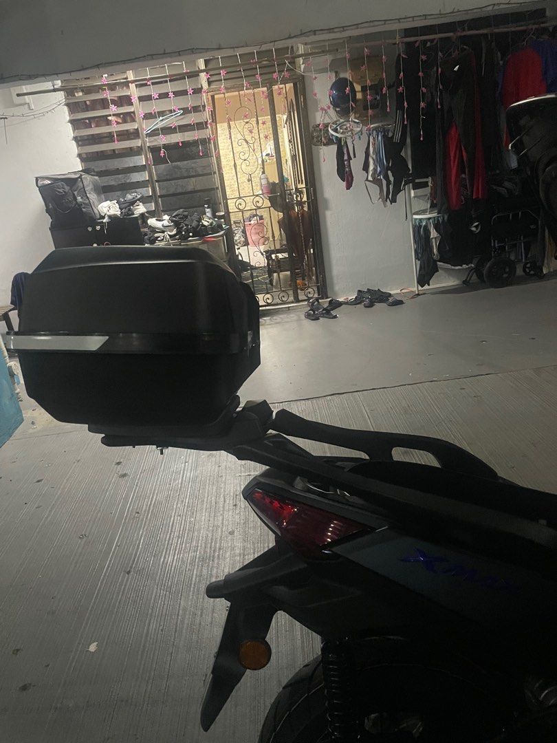 XMAX V2 RACK AND BOX, Motorcycles, Motorcycle Accessories on Carousell