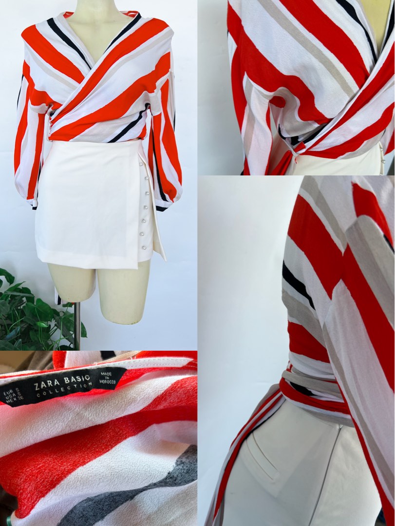 Izaro Top in Stripe
