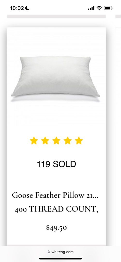 Goose down store pillows target