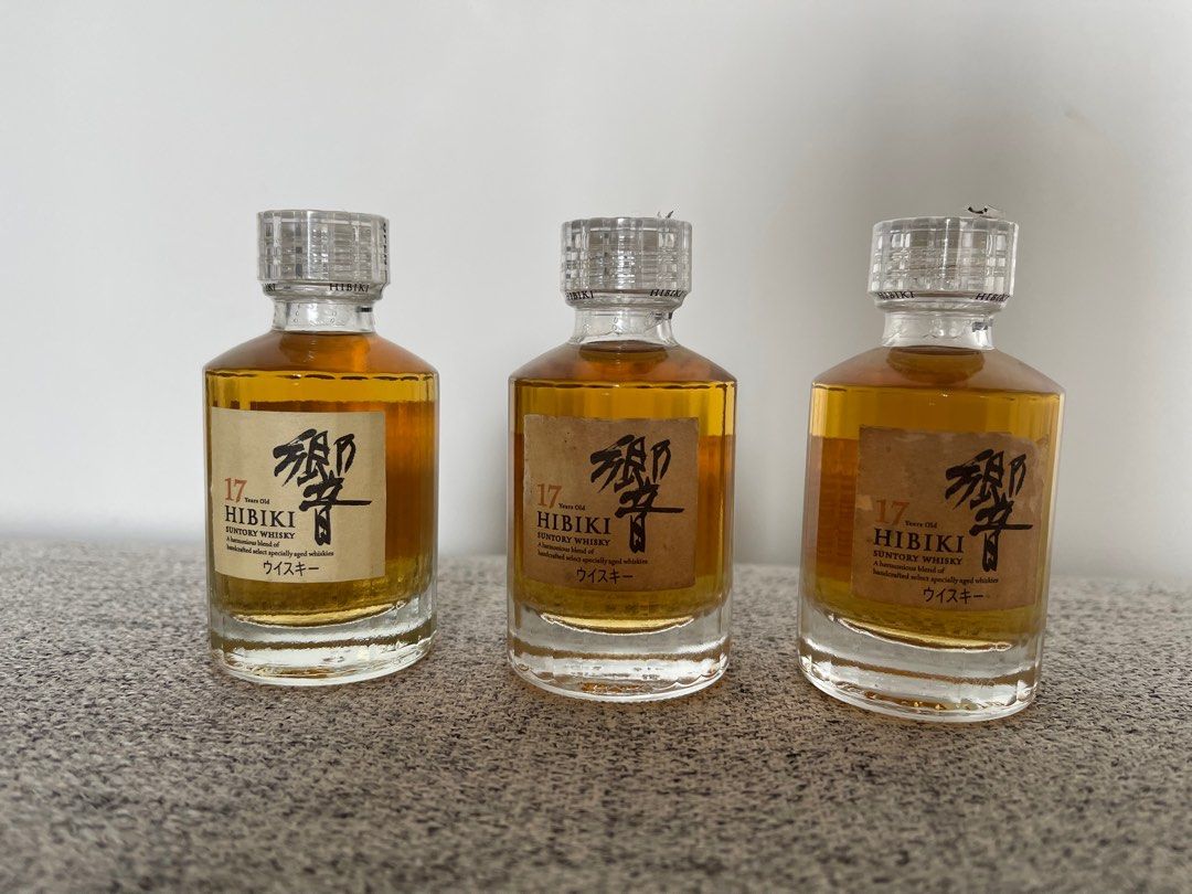 響17年日本威士忌酒辦50ml, 嘢食& 嘢飲, 酒精飲料- Carousell