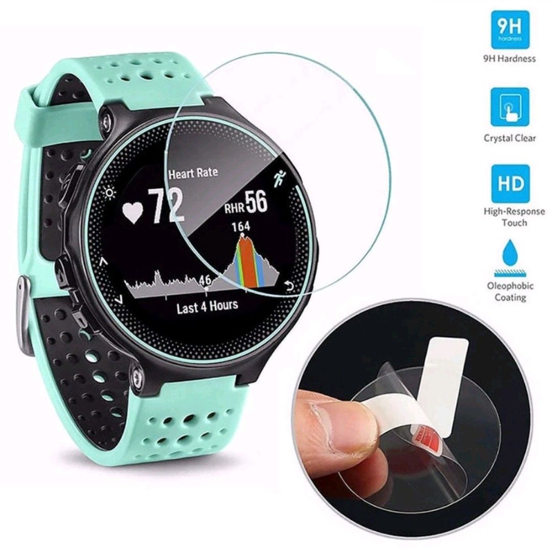 Smart watch tempered new arrivals glass