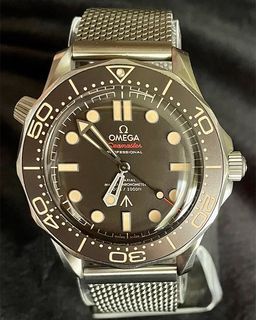 2021 Omega Seamaster 007 Edition "No Time To Die" 42MM Titanium Brown Dial (210.92.42.20.01.001)