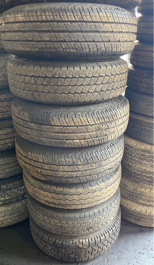 205R14 Toyota Hiace Van Tyre, Car Accessories, Tyres & Rims on Carousell