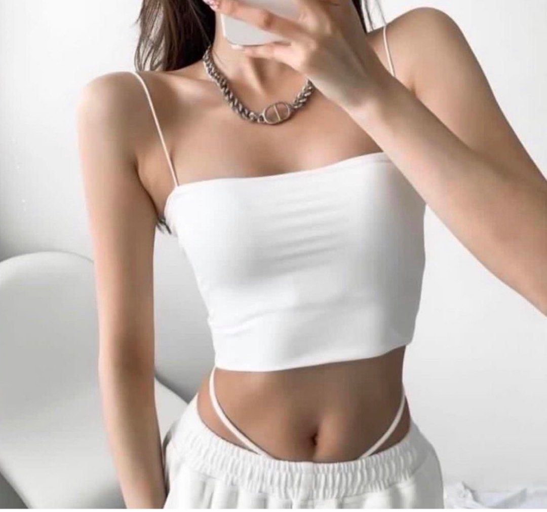Shoestring strap tops store