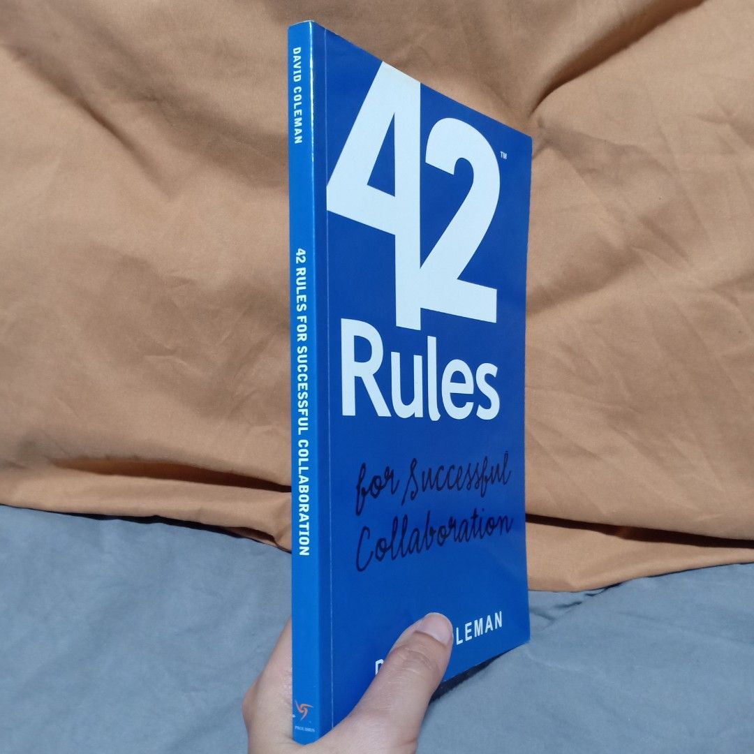 42 Rules For Successful Collaboration By Coleman Hobbies And Toys Books And Magazines Fiction