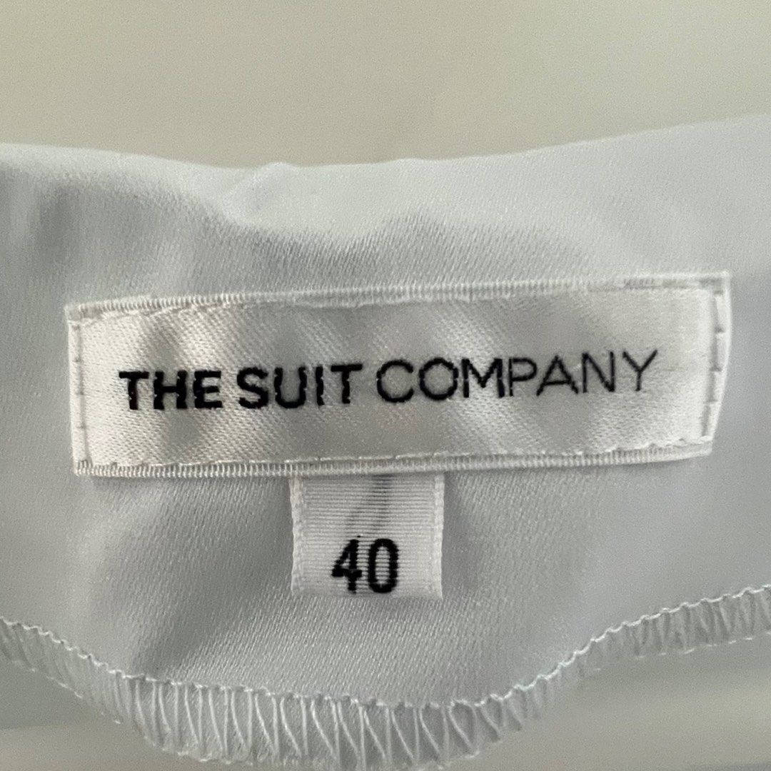 雪紡粉藍上衣- 日牌The Suit Company, 女裝, 上衣, 背心- Carousell