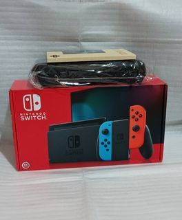 全新 任天堂 switch 電力加強版主機 紅藍手把款式
