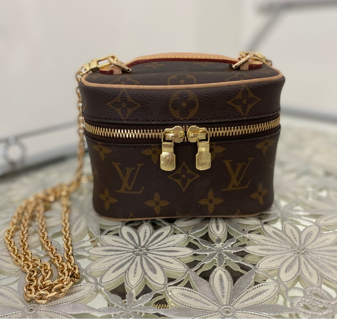 LOUIS VUITTON NICE BB VANITY TOILETRY POUCH CASE monogram, Luxury, Bags &  Wallets on Carousell