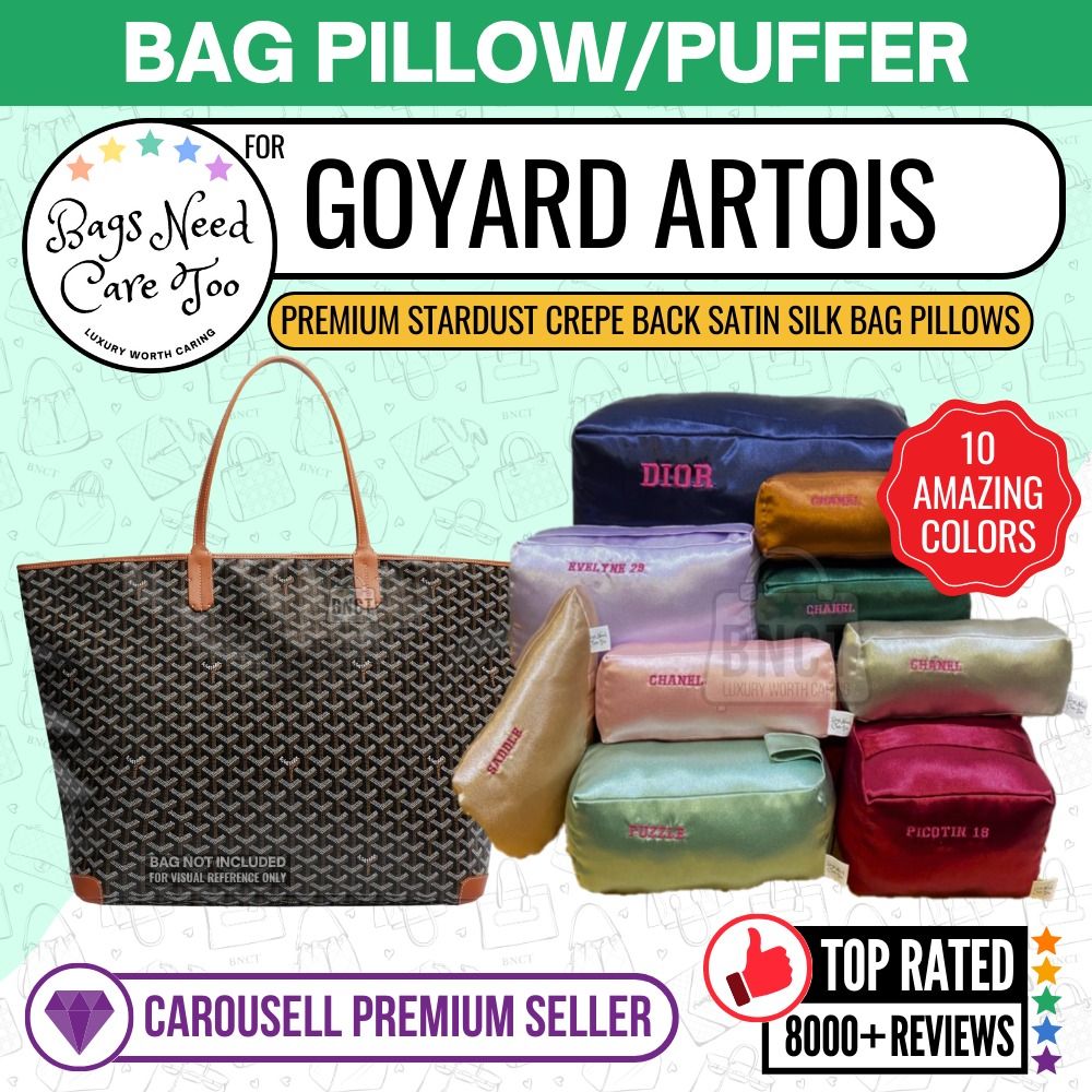 𝐁𝐍𝐂𝐓👜]🧡 Goyard Artois Tote Bag Organizer, Felt Bag In Bag Customized  Organiser