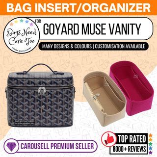 Goyard Muse Canvas And Calfskin Vanity Case (Clutch Bags,Box)