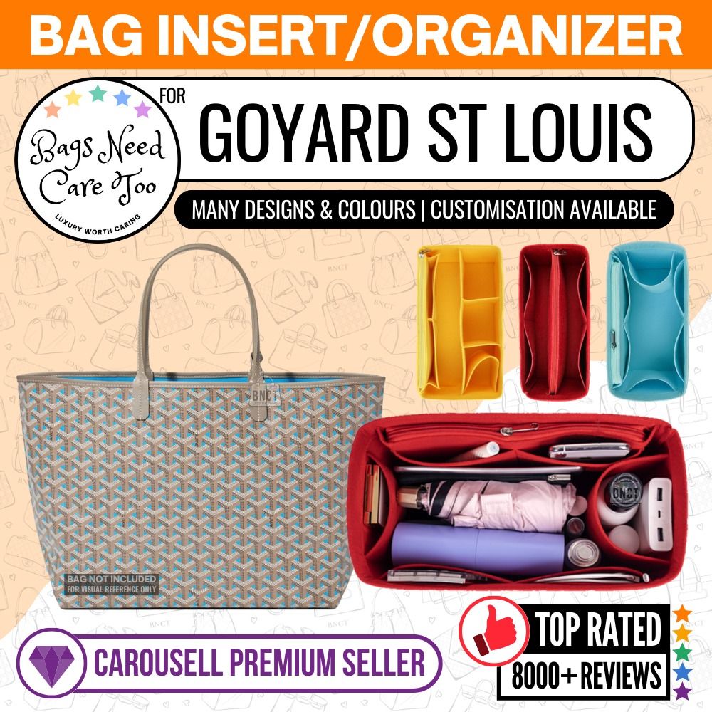 𝐁𝐍𝐂𝐓👜]🧡 Goyard Saint Louis Tote Bag Organizer