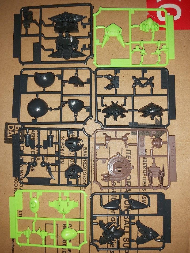 高達Gundam Bandai Gunpla Collection SD Q版Haro MA-08 BIG-ZAM 魔霸
